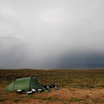 nach dem Gewitter im Great Divide Basin