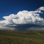 Ein Gewitter zieht auf