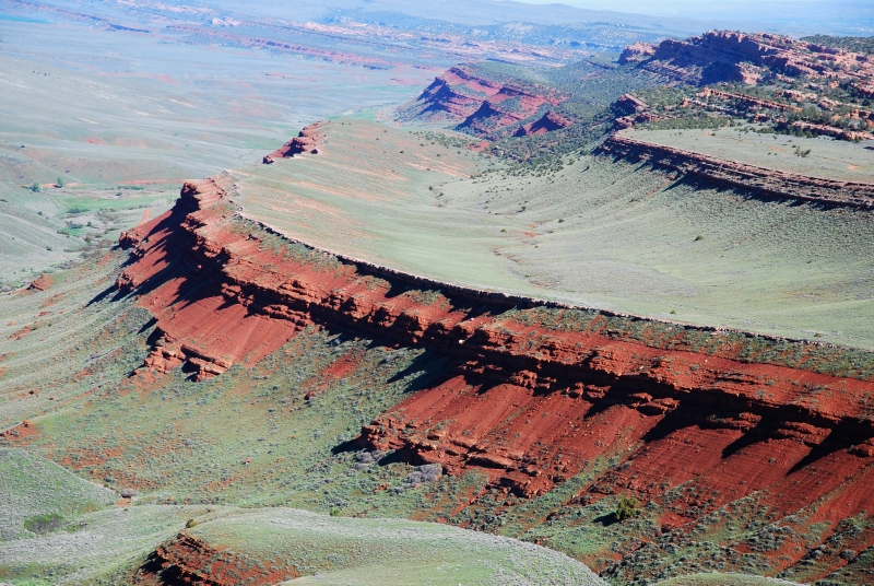 immer wiederkehrende Red Mountains